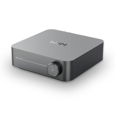 Imagem de WiiM Amp: Amplificador de Transmissão Multiroom com AirPlay 2, Chromecast, HDMI e Controlo por Voz | Transmita Spotify, Amazon Music, Tidal e Mais | Controle Remoto Incluído | Cinza Espacial