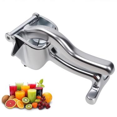 Imagem de Espremedor de limão de pressão única resistente, espremedor de mão, espremedor de limão de liga de alumínio de alta qualidade, espremedor manual de cítricos, suco de limão de limão, suco de laranja, suco de maçã
