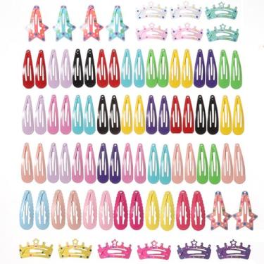 Imagem de SZITW Acessórios para cabelo infantil Conjunto de cartões de cabelo coloridos franjas e clipes à beira-mar