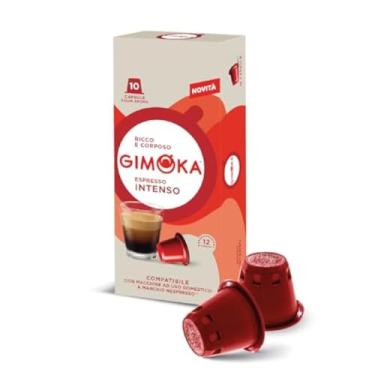 Imagem de Gimoka Cápsulas De Café Intenso Compatível Com Nespresso Contém 10 Cápsulas