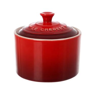 Imagem de Açucareiro Cerâmica Vermelho Le Creuset