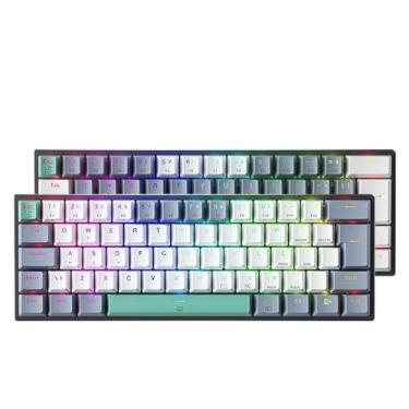 Imagem de Teclado Mecânico K500-B61 RGB dinamico, Tamanho Compacto, Design Ergonômico