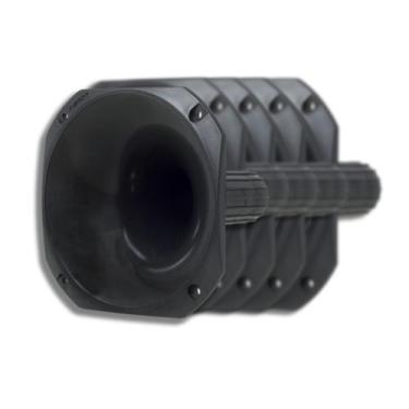 Imagem de Kit 15 Cornetas Plásticas Curta LC14-50 - Preta - Kit de Produtos