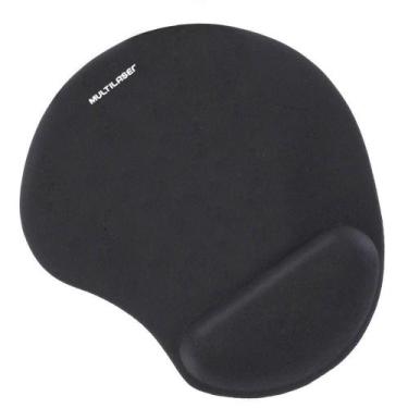 Imagem de Mouse PAD GEL Preto AC024 - Multilaser, Preto, Normal