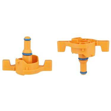 Imagem de Dsnaduo Plugue de drenagem do alojamento do filtro de combustível 2 peças, válvula de drenagem de combustível, Diesel 6,7L Billet HFCM Combustível Water Separator Compatível com Ford Super Duty 2017-2022 Substitua HC3Z-9J305-A, HC3Z9J305A