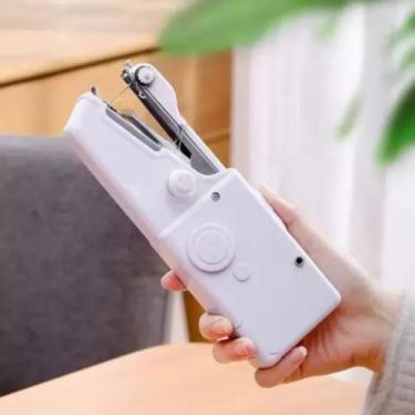 Imagem de Míni Máquina de Costura Elétrica Portátil Mão Casa Multifuncional - Mi
