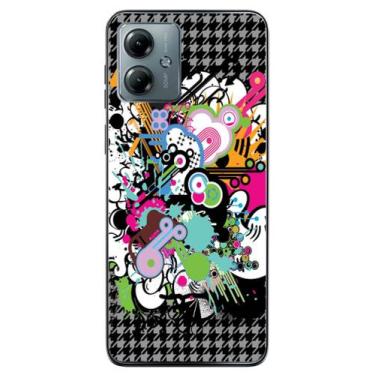 Imagem de Capa Adesivo Skin022 Verso Para Motorola Moto G14 - KawaSkin