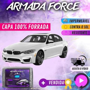 Imagem de Capa Cobrir Carro BMW M4 100% Forrada Armada Force 100% Impermeável Fo