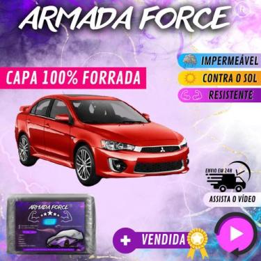 Imagem de Capa Cobrir Carro LANCER 100% Forrada Armada Force 100% Impermeável Fo