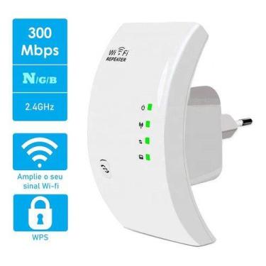Imagem de Repetidor de Wifi 300Mbps Sem Fio N 802.11 AP/Roteador/Extensor de Sin