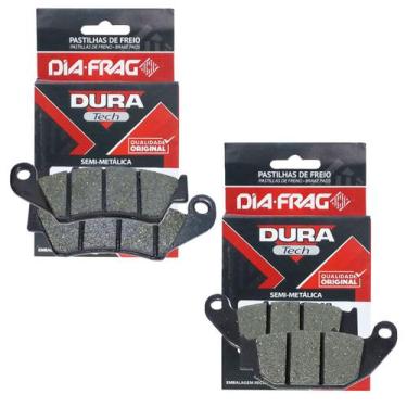 Imagem de Kit Pastilhas De Freio Xre 300 Com Abs 2019 A 2023 Diafrag