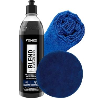 Imagem de Aplicador Microfibra Maxx Vonixx Passar Cera Blend Black