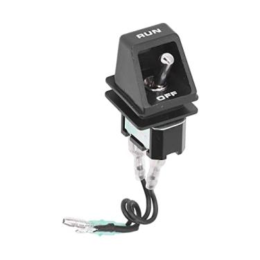 Imagem de Interruptor de Parada do Motor de Popa, Interruptor de Desligamento do Motor de Popa 87 Aço Inoxidável para Motor de Barco Marinho, Caixa de Controle Remoto