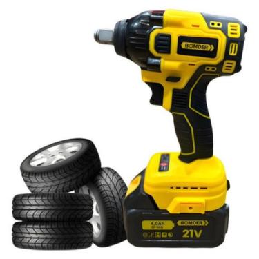Imagem de Pneumática Chave de Impacto Furadeira Parafusadeira de Impacto 21V 400