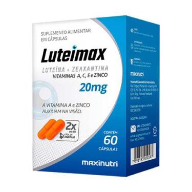 Imagem de Luteimax Luteína e Zeaxantina 20mg 60 Cápsulas Maxnutri - Maxinutri