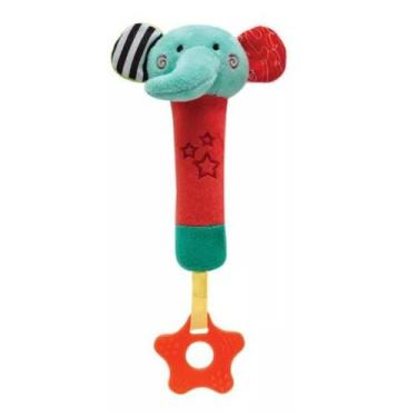 Imagem de Buzininha com Mordedor Happy Zoo Elefante 9842 - Buba