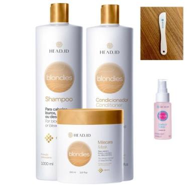 Imagem de Head.ID Blondies Shp Cond Mask +Espátula+Leavein