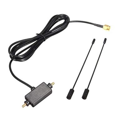 Imagem de Antena de carro DVB-T/CMMB Antena de TV digital tipo T SMA Conector macho Preto