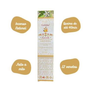 Imagem de Incenso Massala Goloka - Ayurvedic Flor de Laranjeira