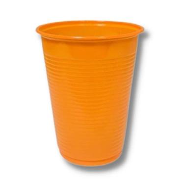 Imagem de Copos 200ml Plásticos Descartáveis Coloridos da Trik Trik C/ 50 Un., L