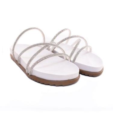 Imagem de Sandália Papete Feminina Rasteirinha Confortável - AFC Action Fashion 