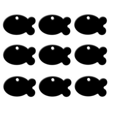 Imagem de Plaquinha de Identificação para pets e animais de estimação com gravaç