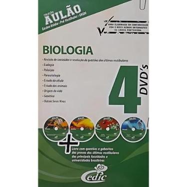 Imagem de Coleção Aulão Ensino Médio e Pré-Vestibular - Biologia 4DVD - Cedic