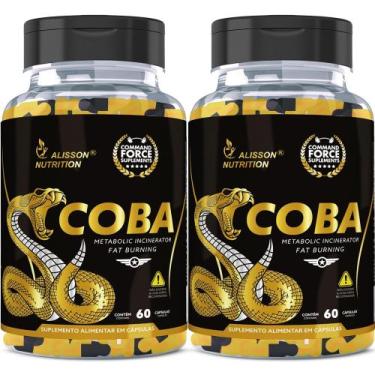 Imagem de Pré treino Coba Thermo 2x60 cápsulas Alisson Nutrition