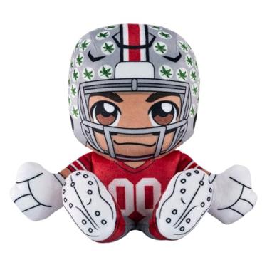 Imagem de Bleacher Creatures Ohio State Buckeyes Football Player 8" Kuricha Sitting Plush - Soft Chibi Inspired Player