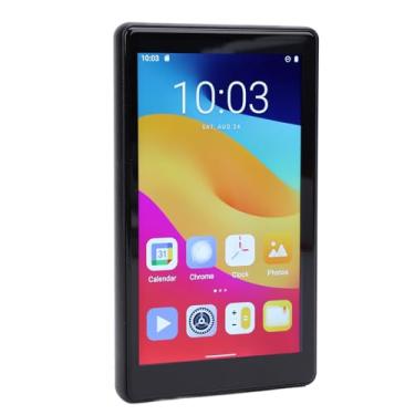 Imagem de Leitor de Mp3 de 64 GB Com Bluetooth, Reprodutores de áudio Digital Com Tela de Toque de 5 Polegadas Com Rádio FM, Gravador, E-book, Relógio, Reprodutor de Mp3 Mp4 para Crianças