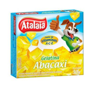 Imagem de Gelatina Atalaia 30g Abacaxi cx 36uni