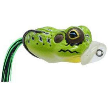Imagem de Kit 5 Isca Artificial Pesca Frog Sapo Anti Enrosco + Estojo