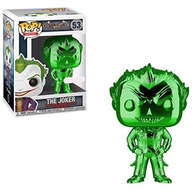 Imagem de Funko, multicolorido, FK42336 DC POP! Boneco de vinil do Coringa (verde cromado) 9 cm