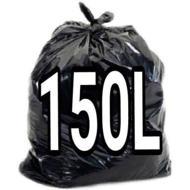 Imagem de Saco De Lixo 150l Reforçado 100 Unidades Fabricante - HIGIPACK