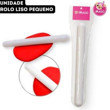 Imagem de Rolo Liso Pequeno Antiaderente Massa Pasta Americana Biscuit Mago - 25