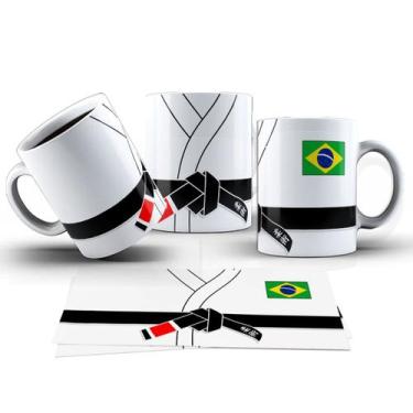 Imagem de Caneca 325ml Kimono Jiu-Jitsu Artes Maciais Luta - LARANJA E MIMOS, BR