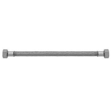 Imagem de Ligação Flexível para Água Aço Inox FxF 1/2 40cm - Blukit