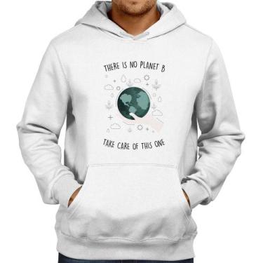 Imagem de Moletom There is no planet B - Foca na Moda, Branco, GG