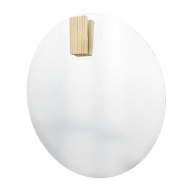 Imagem de Espelho Decorativo Aplique Pinus Retangular 50 Cm Redondo - e2g Design