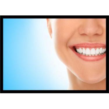 Imagem de Quadro Decorativo Dentista Consultórios Odontológicos Sorriso Dentes C