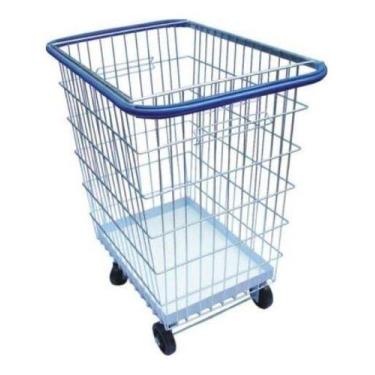 Imagem de Carrinho Para Condominio Com Bandeja 300l (g3) - JSN, ALUMINIO