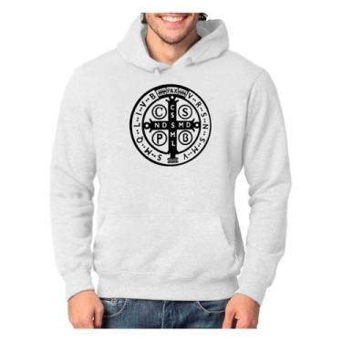 Imagem de Moletom Canguru Vr Medalhão São Bento Blusa De Frio - SEMPRENALUTA , B