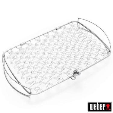 Imagem de Grelha para Peixe 48 cm em Inox -  Weber