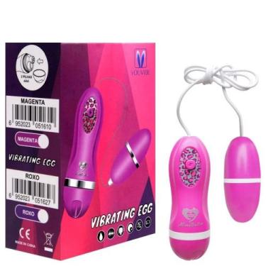 Imagem de Cápsula Vibratória Com Controle A Fio Vipmix, Roxo