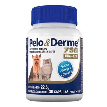 Imagem de Pelo e derme 750 vetnil 22,5 g