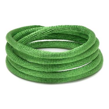 Imagem de Cordão de cetim - larg 4,0 mm - ARTEPUNTO, VERDE BANDEIRA
