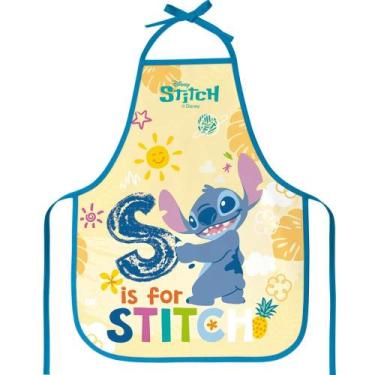 Imagem de Avental Escolar Infantil Estampado 39x49 cm - DAC - LILO STITCH