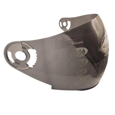 Imagem de Viseira Original Antirisco Capacete Helt Sprint Teen Fume