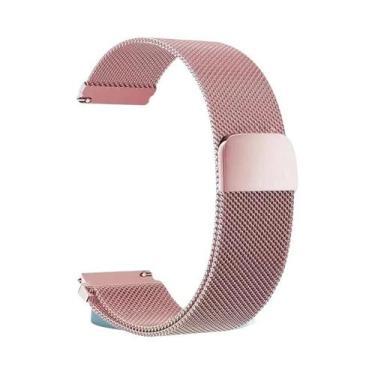 Imagem de Pulseira Milanesa de 20mm e 22mm para Amazfit GTS 2/2e/3/4, GTS 2 Mini