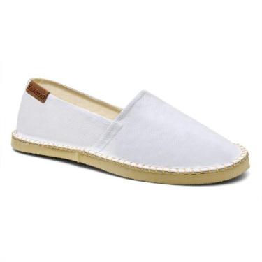 Imagem de Alpargata Sapatilha Havaianas Lona Summer Cores Unissex, Branco, 35